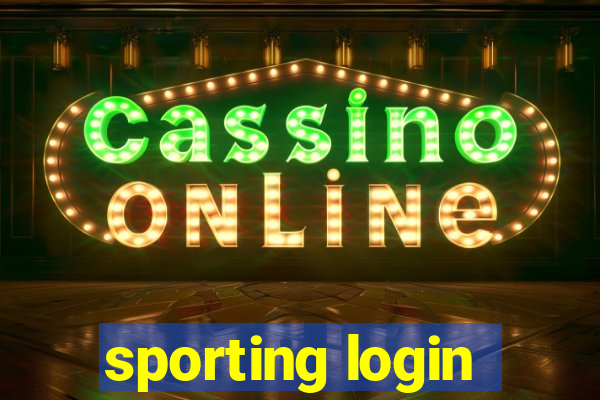 sporting login